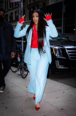 CARDI B Out and About in New York 11/02/2021