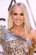 CARRIE UNDERWOOD at 55th Annual CMA Awards in Nashville 11/10/2021