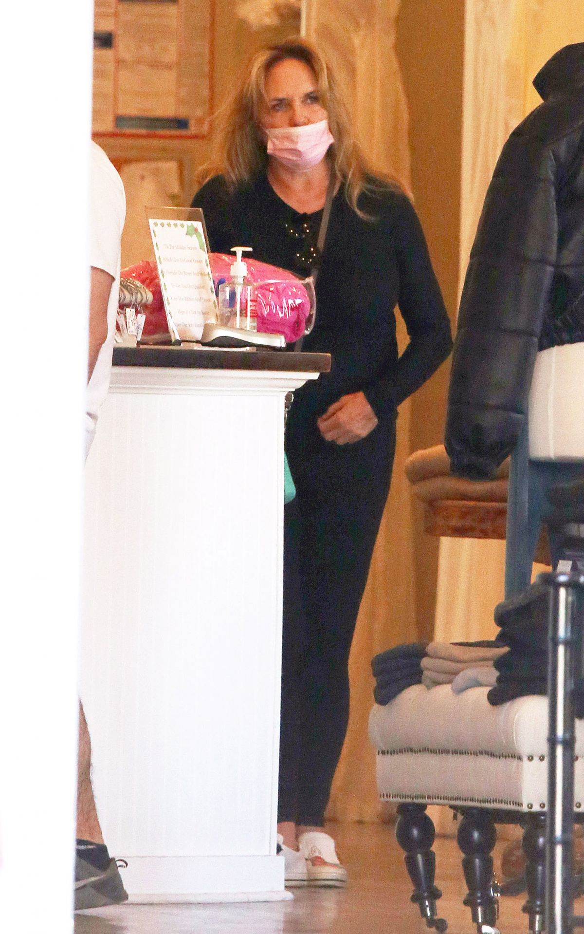 CATHERINE BACH And Peter Repovich Out In Los Angeles 11 23 2021 