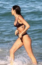 CHANTEL JEFFRIES in Bikini in Miami Beach 11/28/2021