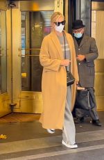 CHARLIZE THERON Heading to Airport in New York 11/18/2021