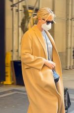 CHARLIZE THERON Heading to Airport in New York 11/18/2021