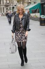 CHARLOTTE HAWKINS Arrives at Classic FM Radio in London 11/19/2021
