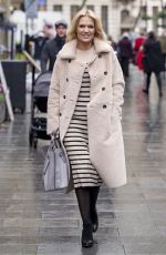 CHARLOTTE HAWKINS Arrives at Classic FM Studios in in London 11/26/2021