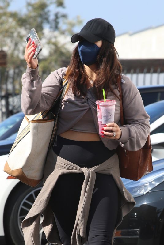 CHERYL BURKE Arrives at Dance Studio in Los Angeles 11/03/2021