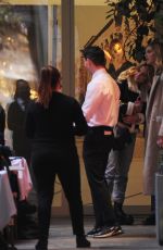 CHIARA FERRAGNI and CHIARA BIASI at Bacaro Restaurant in Milan 11//11/2021
