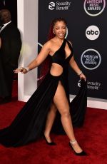 CHLOE BAILEY at American Music Awards 2021 in Los Angeles 11/21/2021