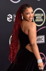 CHLOE BAILEY at American Music Awards 2021 in Los Angeles 11/21/2021
