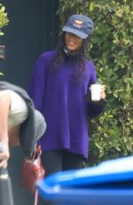 CHLOE BAILEY at Forma Pilates in West Holywood 11/18/2021