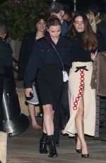 CHLOE MORETZ at Louis Vuitton and Nicolas Ghesquiere Celebrate an Evening with Friends in Malibu 11/19/2021