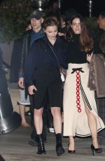 CHLOE MORETZ at Louis Vuitton and Nicolas Ghesquiere Celebrate an Evening with Friends in Malibu 11/19/2021