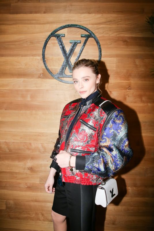 CHLOE MORETZ at Louis Vuitton and Nicolas Ghesquiere Celebrate an Evening with Friends in Malibu 11/19/2021
