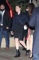 CHLOE MORETZ Leaves Louis Vuitton Party at Nobu in Malibu 11/19/2021