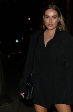 CHLOE ROSS Leaves Novikov in London 11/07/2021