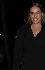 CHLOE ROSS Leaves Novikov in London 11/07/2021