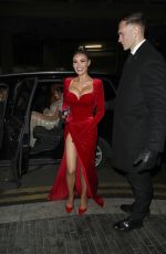 CHLOE SIMS Arrives at ITV Palooza! 2021 at The Royal Festival Hall in London 11/23/2021