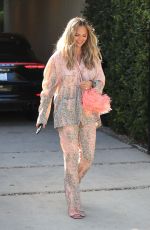 CHRISSY TEIGEN Out and About in West Hollywood 11/03/2021