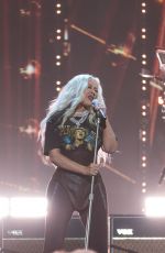 CHRISTINA AGUILERA Performs at Rock and Roll Induction Ceremony Show in Cleveland 10/30/2021