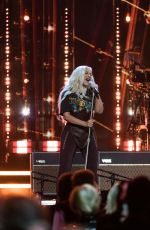 CHRISTINA AGUILERA Performs at Rock and Roll Induction Ceremony Show in Cleveland 10/30/2021