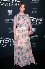 CHRISTINA HENDRICKS at 2021 Instyle Awards in Los Angeles 11/15/2021