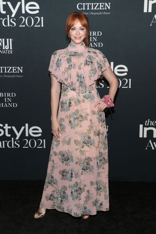 CHRISTINA HENDRICKS at 2021 Instyle Awards in Los Angeles 11/15/2021