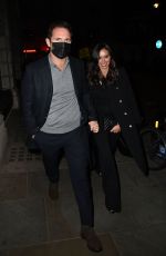 CHRISTINE and Frank LAMPARD Arrivves at Kelly Hoppen