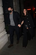 CHRISTINE and Frank LAMPARD Arrivves at Kelly Hoppen