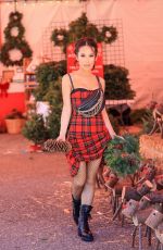 CHRISTINE CHIU Out for Christmas Tree Shopping on Black Friday in Los Angeles 11/26/2021