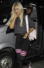 CHRISTINE MCGUINNESS Leaves Rehearsals at Blackpool Winter Hardens 11/15/2021