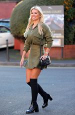 CHRISTINE MCGUINNESS Out and About in Wilmslow 11/22/2021