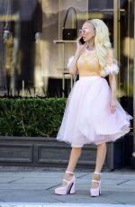 CHRISTINE QUINN at a Photoshoot at Beverly Wilshire Hotel in Los Angeles 11/01/2021