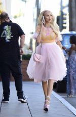 CHRISTINE QUINN at a Photoshoot at Beverly Wilshire Hotel in Los Angeles 11/01/2021
