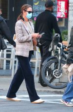 CHRISTY TURLINGTON and GRACE BURN Out for Lunch in New York 11/08/2021