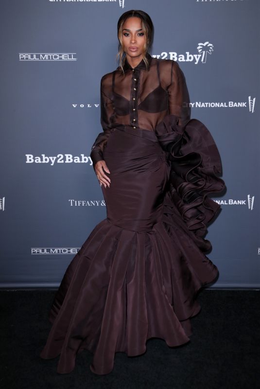 CIARA at Baby2Baby 10-Year Gala in Los Angeles 11/13/2021