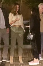 CINDY CRAWFORD and John McEnroe at Cafe Habana in Malibu 11/04/2021
