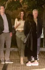 CINDY CRAWFORD and John McEnroe at Cafe Habana in Malibu 11/04/2021