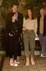 CINDY CRAWFORD and John McEnroe at Cafe Habana in Malibu 11/04/2021