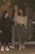 CINDY CRAWFORD and John McEnroe at Cafe Habana in Malibu 11/04/2021