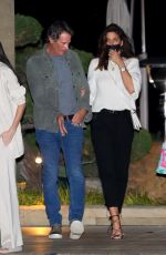 CINDY CRAWFORD and Rande Gerber Out for Dinner at Nobu in Malibu 11/22/2021