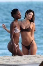 CINDY MELLO in Bikini and Swimsuit at a Photoshoot in Miami 11/17/2021