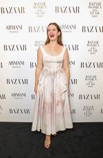 CLAIRE FOY at Harper