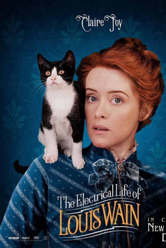 CLAIRE FOY - The Electrical Life of Louis Wain Promos, 2021