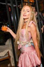 CLARA PAGET at Halloween Party in London 10/28/2021