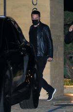 COURTENEY COS Out for a Dinner Date at Nobu in Malibu 11/23/2021