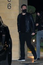 COURTENEY COS Out for a Dinner Date at Nobu in Malibu 11/23/2021