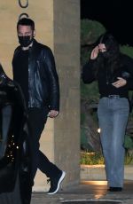 COURTENEY COS Out for a Dinner Date at Nobu in Malibu 11/23/2021