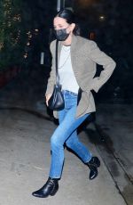 COURTENEY COX Out for Dinner at Giorgio Baldi in Santa Monica 11/04/2021