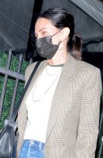 COURTENEY COX Out for Dinner at Giorgio Baldi in Santa Monica 11/04/2021