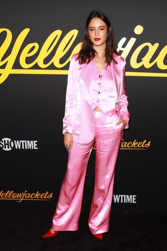 COURTNEY EATON at Yellowjackets Premiere in Hollywood 11/10/2021