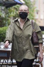 DAKOTA FANNING Out for Lunch in Rome 11/17/2021